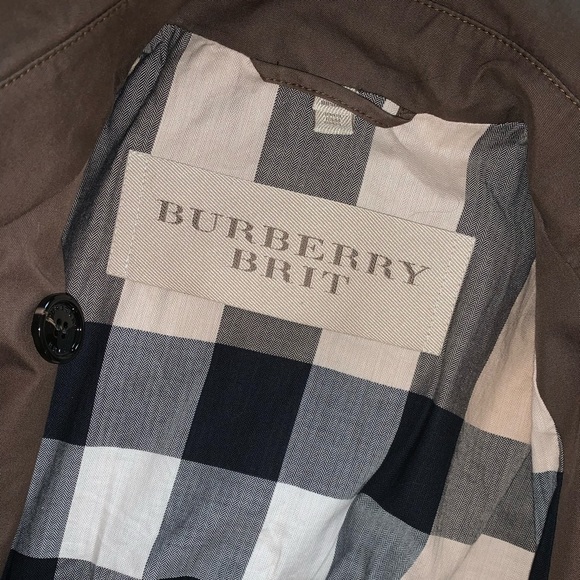 Burberry trench coat .
